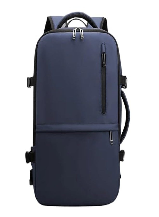 ristoss Urban Nomad backpack Polyurethane Zipper Closure Type with 55 Liter Capacity Bag_1108 (Navy Blue) - Image 1